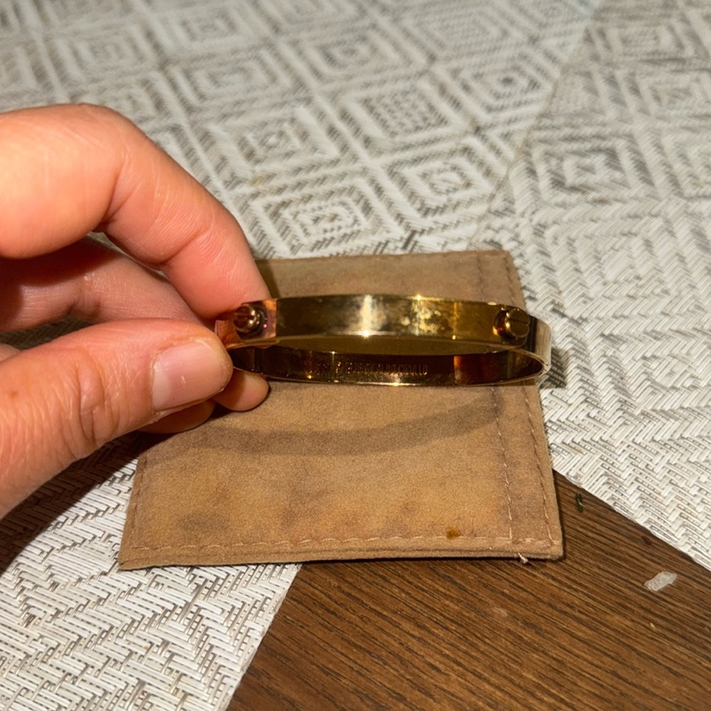 Vintage 1976  Aldo Cipullo Gold plated friendship bracelet